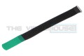 Cable tie, 25mm x 22cm + 6cm haaktip, groen