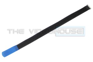 Cable tie, 25mm x 41cm + 6cm haaktip, blauw