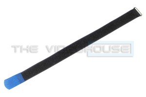 Cable tie, 50mm x 71cm + 6cm haaktip, blauw